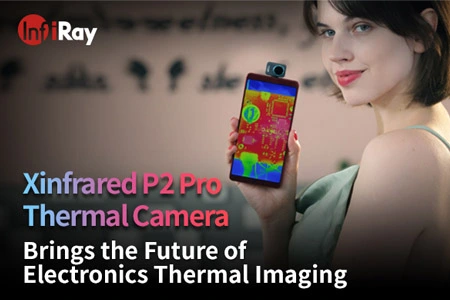 Тепловизионная камера Xinfrared P2 Pro приносит будущее электроники с тепловизионным изображением