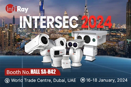 Будущее наблюдения: эксклюзивная витрина InfiRay на выставке Intersec Dubai 2024